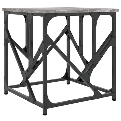 vidaXL Coffee Table Grey Sonoma 45x45x47,5 cm Engineered Wood