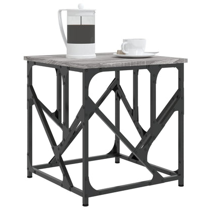 vidaXL Coffee Table Grey Sonoma 45x45x47,5 cm Engineered Wood
