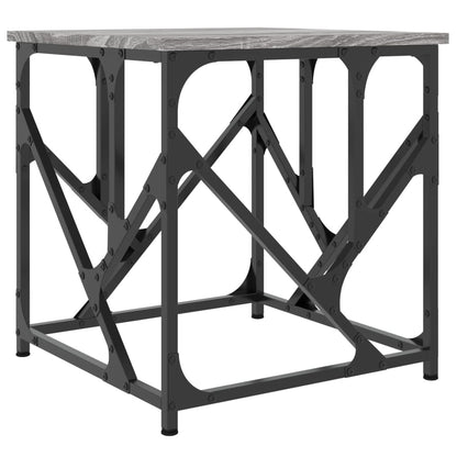 vidaXL Coffee Table Grey Sonoma 45x45x47,5 cm Engineered Wood