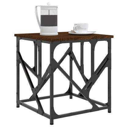vidaXL Coffee Table Brown Oak 45x45x47,5 cm Engineered Wood