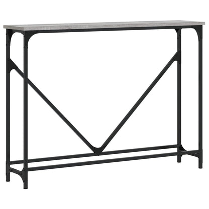 vidaXL Console Table Grey Sonoma 102x22.5x75 cm Engineered Wood