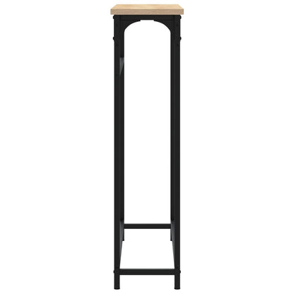 vidaXL Console Table Sonoma Oak 75x19,5x75 cm Engineered Wood