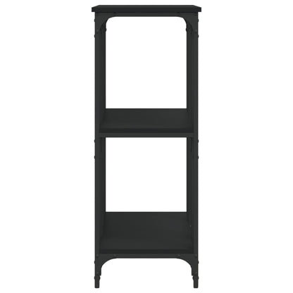 vidaXL Console Table Black 102x35x90 cm Engineered Wood