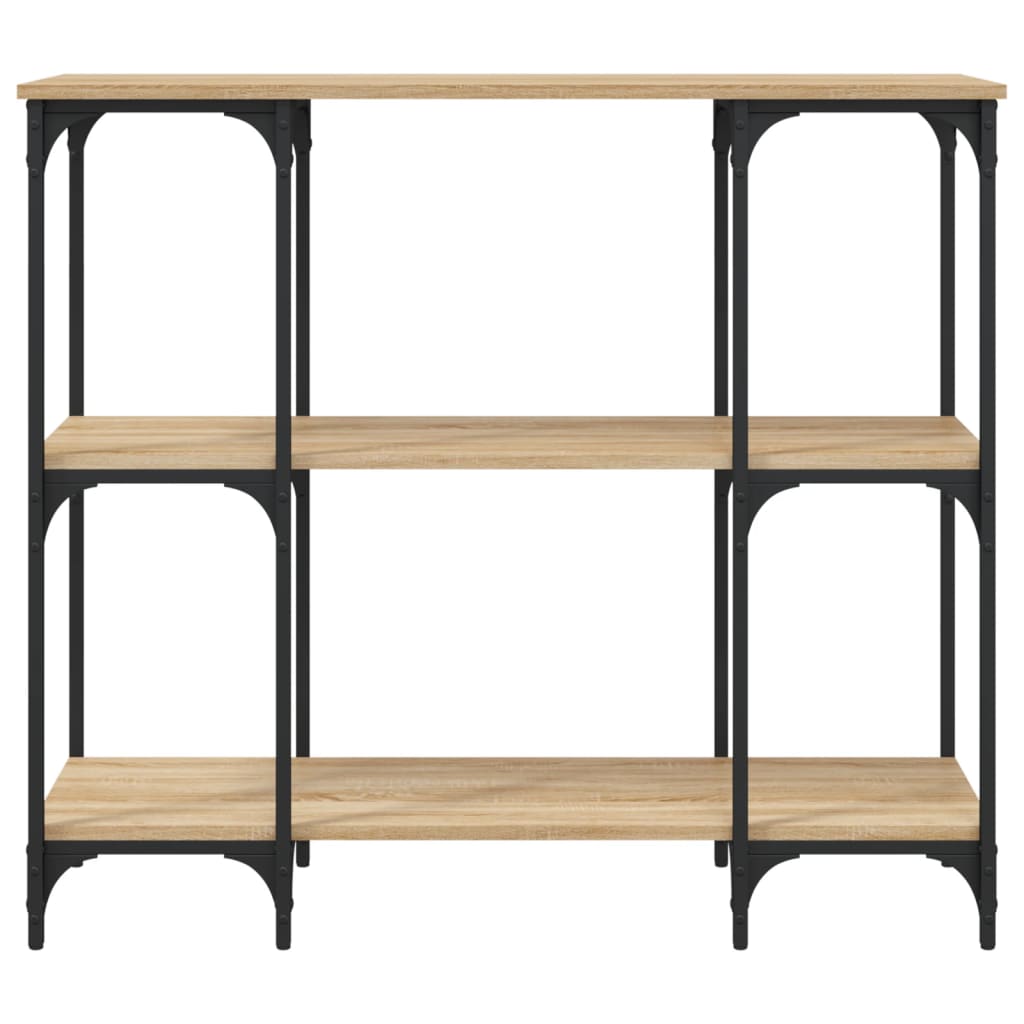vidaXL Console Table Sonoma Oak 102x35x90 cm Engineered Wood
