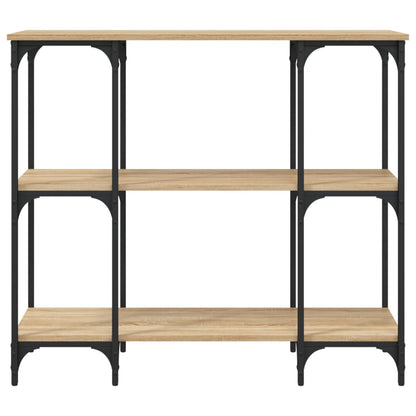 vidaXL Console Table Sonoma Oak 102x35x90 cm Engineered Wood