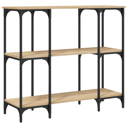 vidaXL Console Table Sonoma Oak 102x35x90 cm Engineered Wood