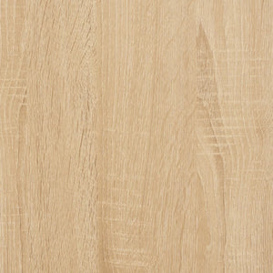 vidaXL Console Table Sonoma Oak 75x34.5x75 cm Engineered Wood
