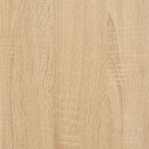 vidaXL Console Table Sonoma Oak 72.5x25x75 cm Engineered Wood