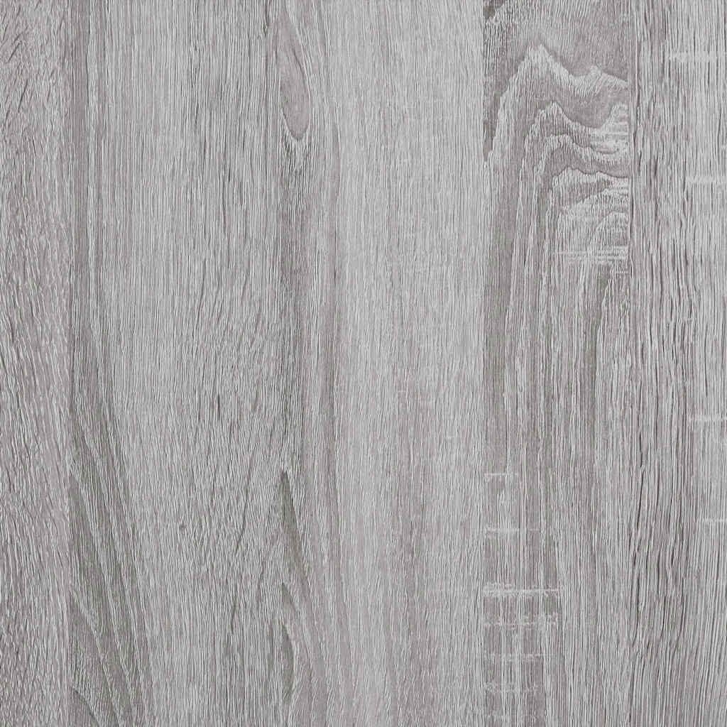vidaXL Console Table Grey Sonoma 72,5x25x75 cm Engineered Wood