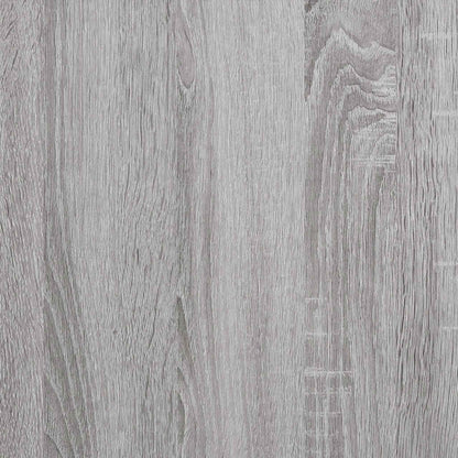 vidaXL Console Table Grey Sonoma 75x28x75 cm Engineered Wood