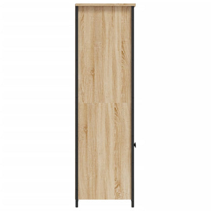 vidaXL Highboard Sonoma Oak 62x36x121.5 cm Engineered Wood