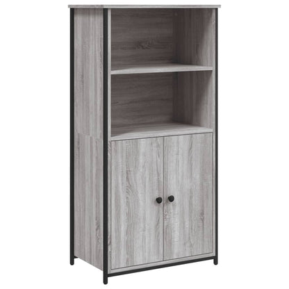 vidaXL Highboard Grey Sonoma 62x36x121,5 cm Engineered Wood