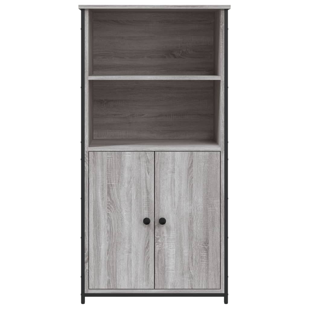 vidaXL Highboard Grey Sonoma 62x36x121,5 cm Engineered Wood