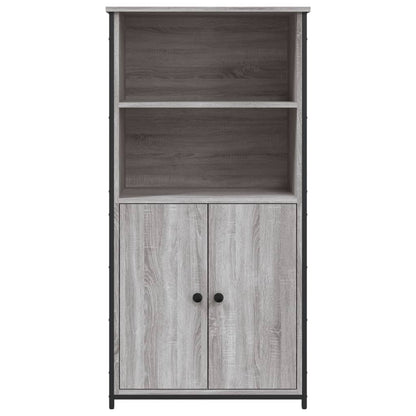 vidaXL Highboard Grey Sonoma 62x36x121,5 cm Engineered Wood
