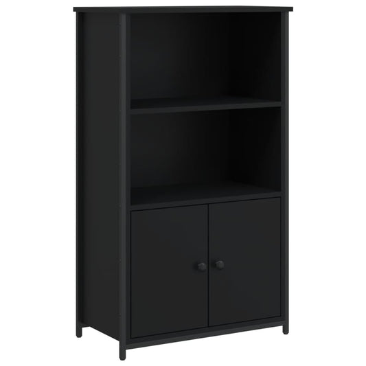 vidaXL Highboard Black 62x32x103.5 cm Engineered Wood