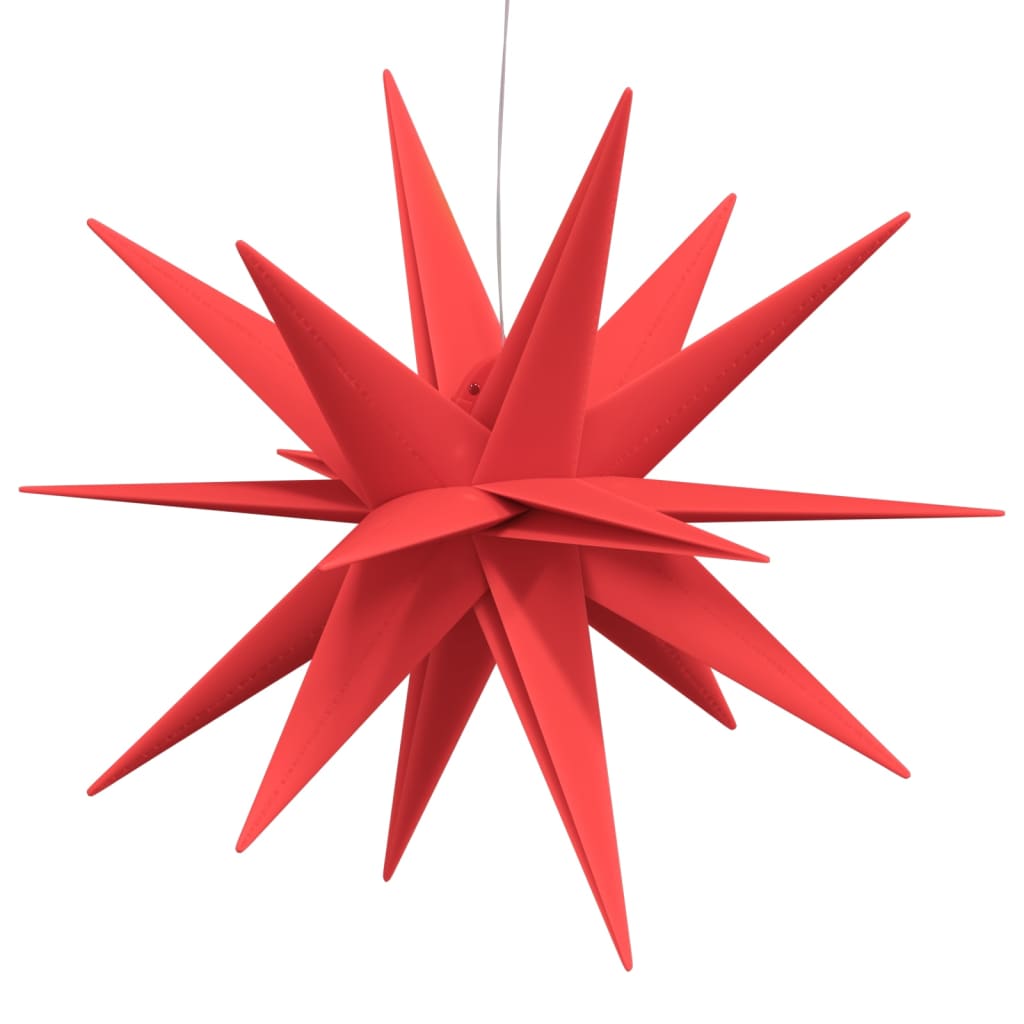 vidaXL Christmas Lights with LEDs 3 pcs Foldable Red