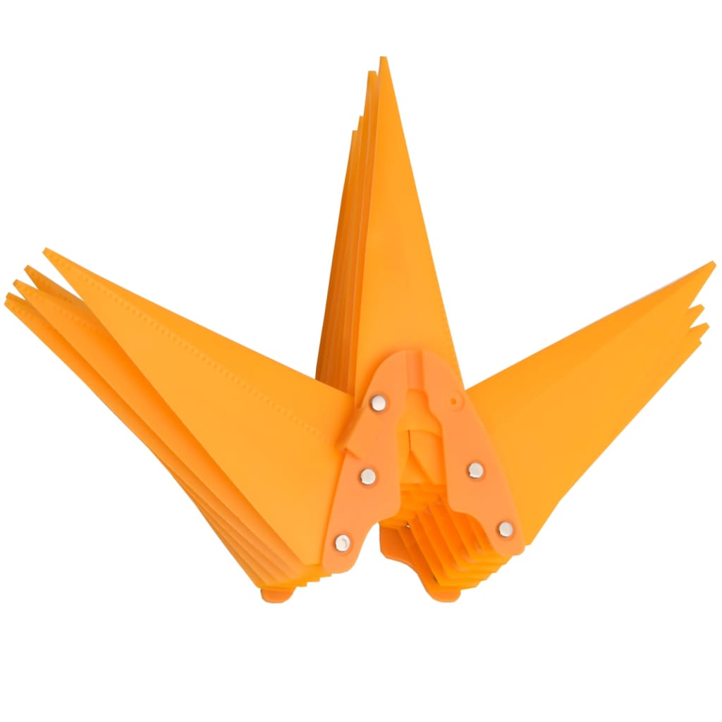vidaXL Christmas Lights with LEDs 3 pcs Foldable Yellow