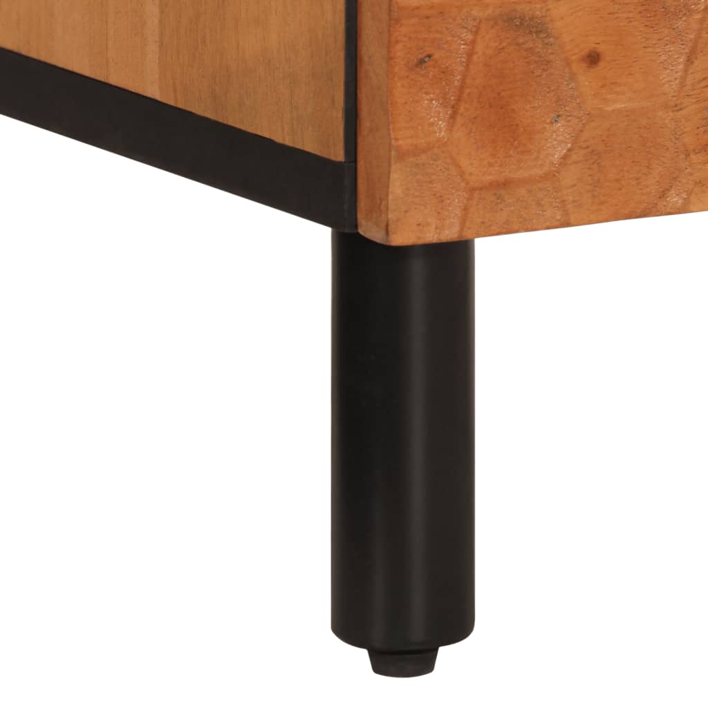 vidaXL Bedside Cabinets 2 pcs 40x33x46 cm Solid Wood Acacia