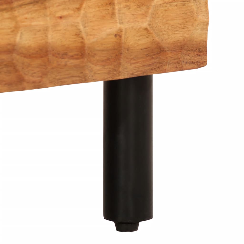 vidaXL TV Cabinet 70x33x46 cm Solid Wood Acacia