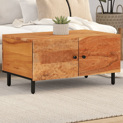 vidaXL Coffee Table 80x50x40 cm Solid Wood Acacia