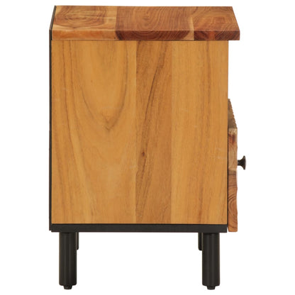 vidaXL Bedside Cabinet 40x33x46 cm Solid Wood Acacia