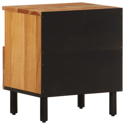 vidaXL Bedside Cabinet 40x33x46 cm Solid Wood Acacia