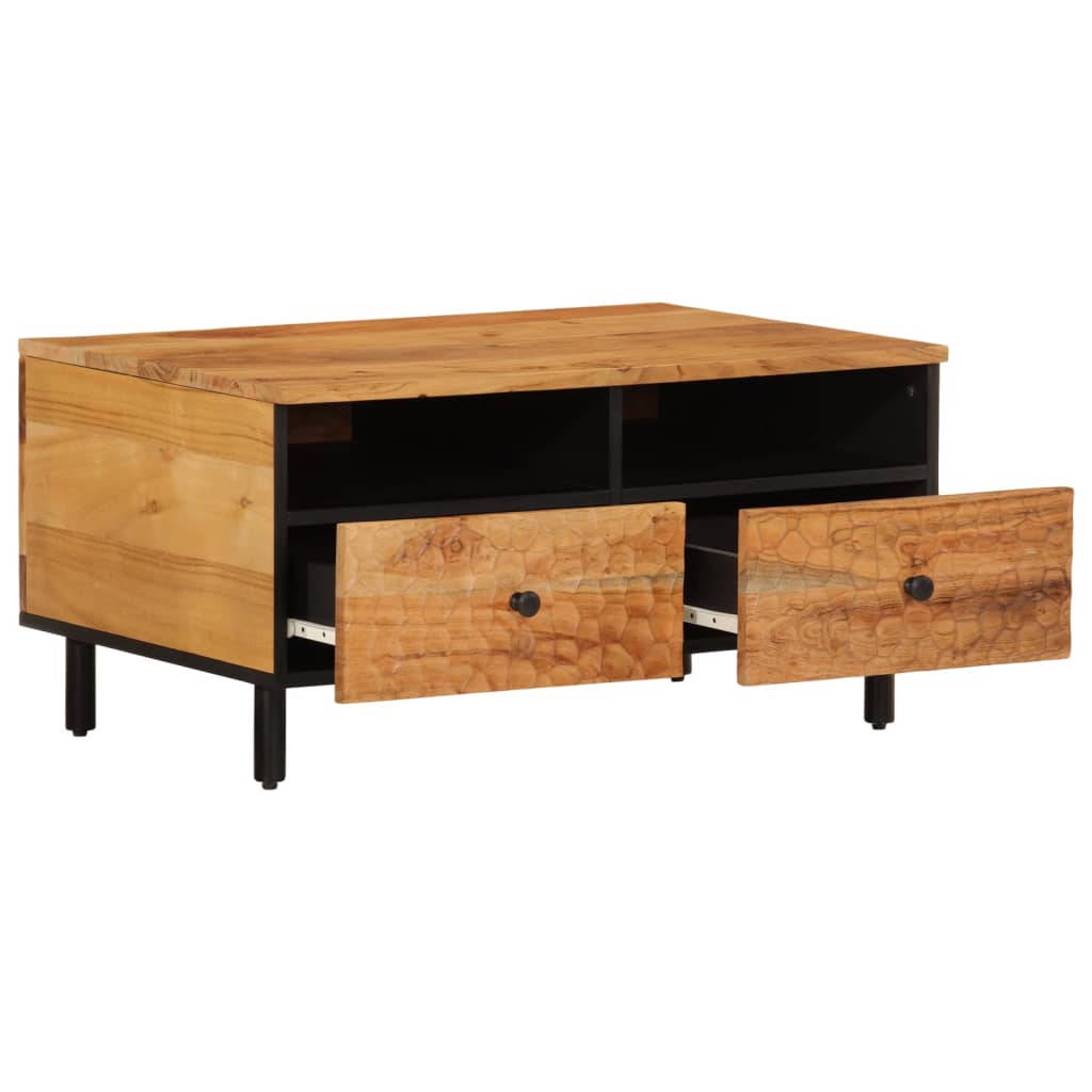 vidaXL Coffee Table 80x54x40 cm Solid Wood Acacia