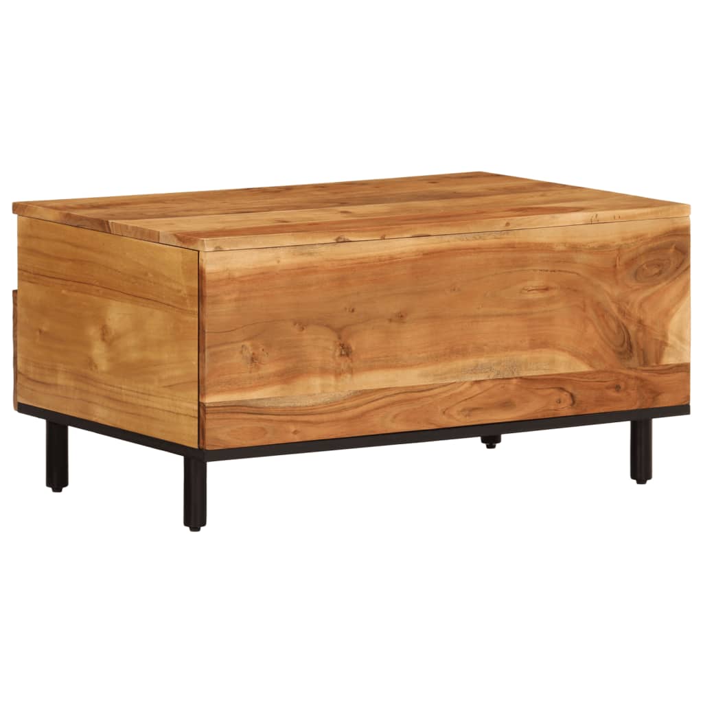 vidaXL Coffee Table 80x54x40 cm Solid Wood Acacia