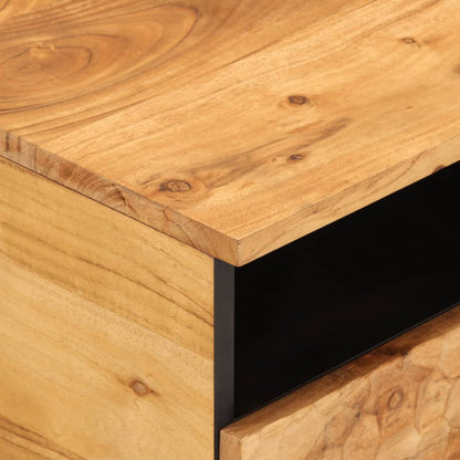 vidaXL Coffee Table 80x54x40 cm Solid Wood Acacia