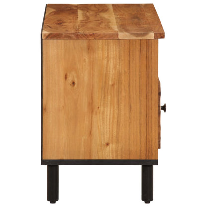 vidaXL TV Cabinet 100x33x46 cm Solid Wood Acacia