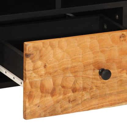 vidaXL TV Cabinet 100x33x46 cm Solid Wood Acacia