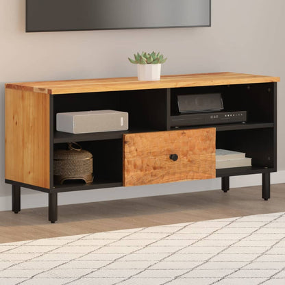vidaXL TV Cabinet 100x33x46 cm Solid Wood Acacia