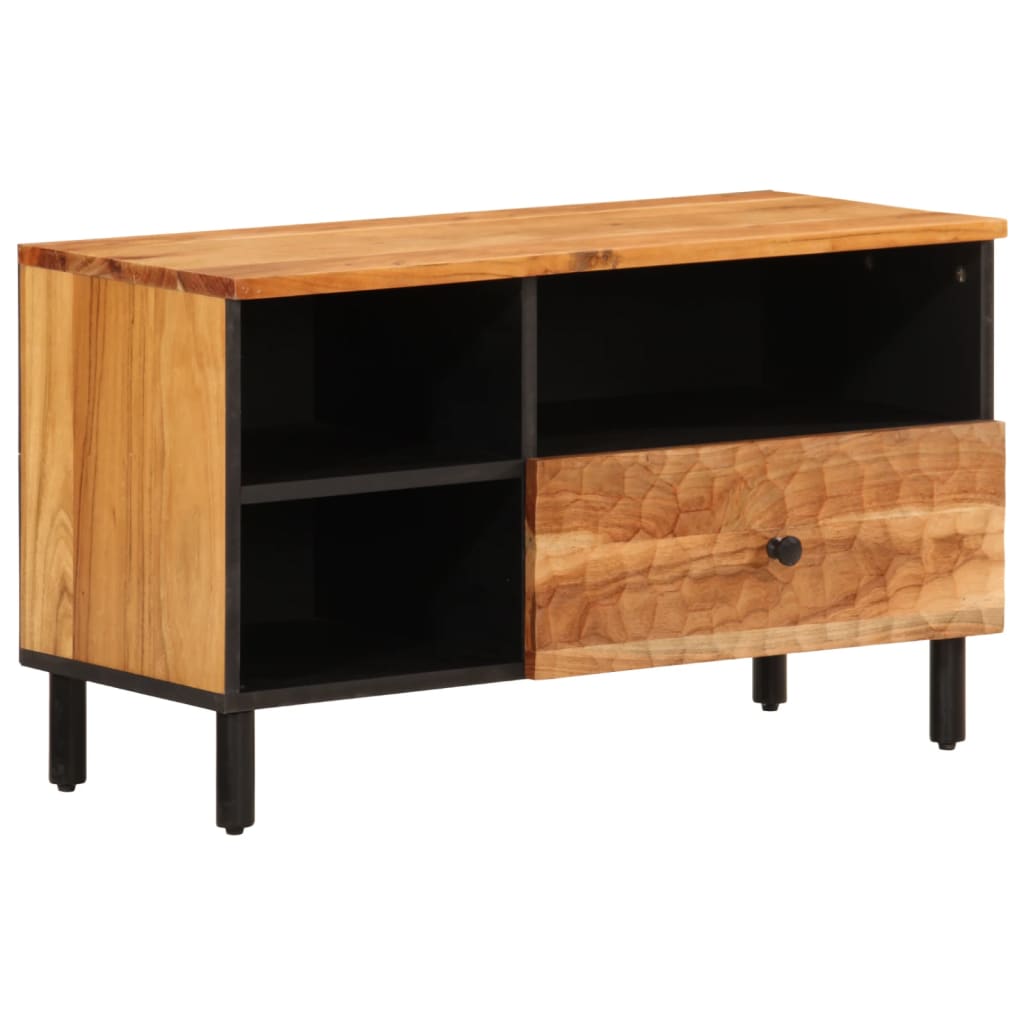 vidaXL TV Cabinet 80x33x46 cm Solid Wood Acacia