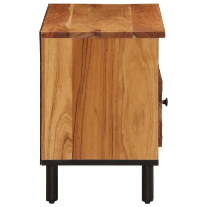vidaXL TV Cabinet 80x33x46 cm Solid Wood Acacia