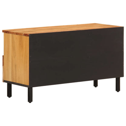 vidaXL TV Cabinet 80x33x46 cm Solid Wood Acacia