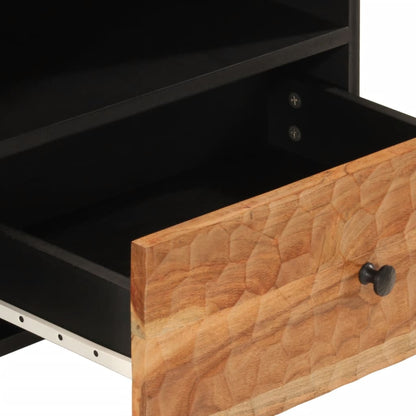 vidaXL TV Cabinet 80x33x46 cm Solid Wood Acacia