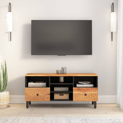 vidaXL TV Cabinet 100x33x46 cm Solid Wood Acacia