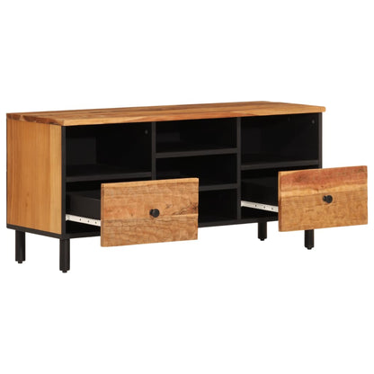 vidaXL TV Cabinet 100x33x46 cm Solid Wood Acacia