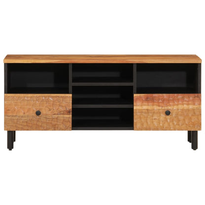 vidaXL TV Cabinet 100x33x46 cm Solid Wood Acacia