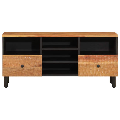vidaXL TV Cabinet 100x33x46 cm Solid Wood Acacia
