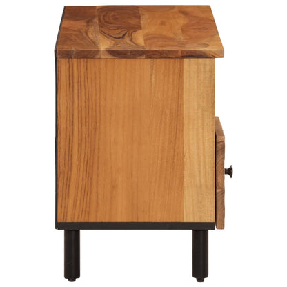 vidaXL TV Cabinet 100x33x46 cm Solid Wood Acacia