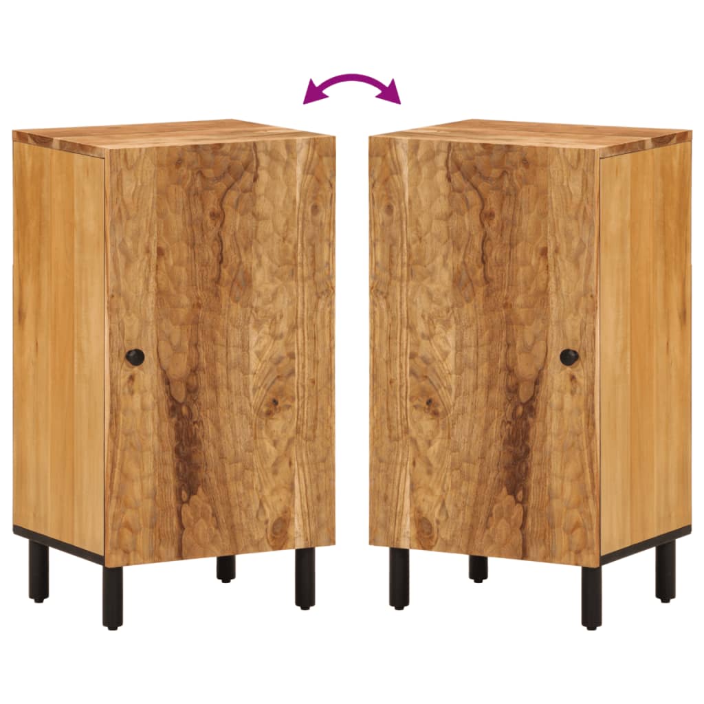 vidaXL Side Cabinet 40x33x75 cm Solid Wood Acacia