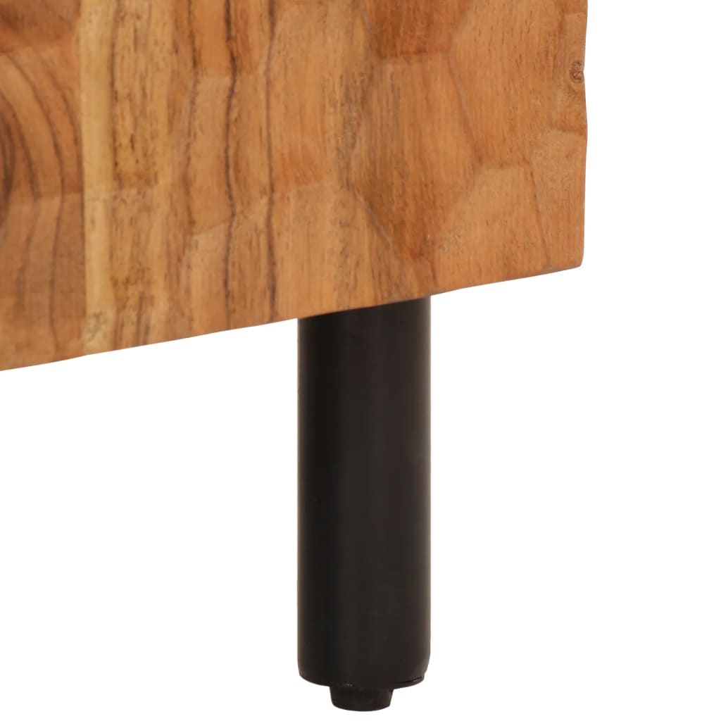 vidaXL Side Cabinet 40x33x75 cm Solid Wood Acacia