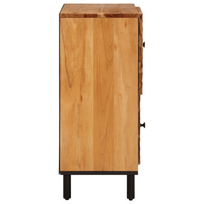 vidaXL Side Cabinet 80x33x75 cm Solid Wood Acacia