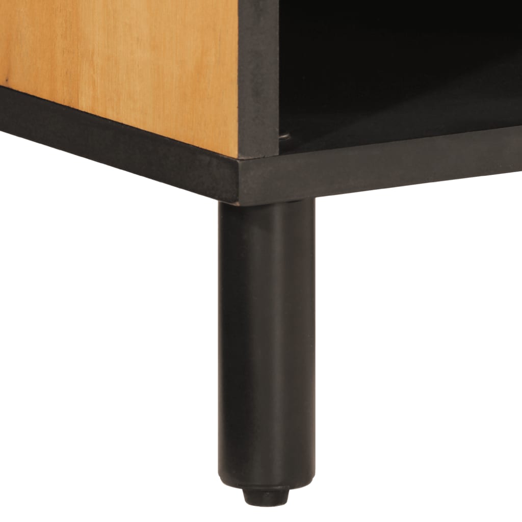vidaXL Side Cabinet 80x33x75 cm Solid Wood Acacia