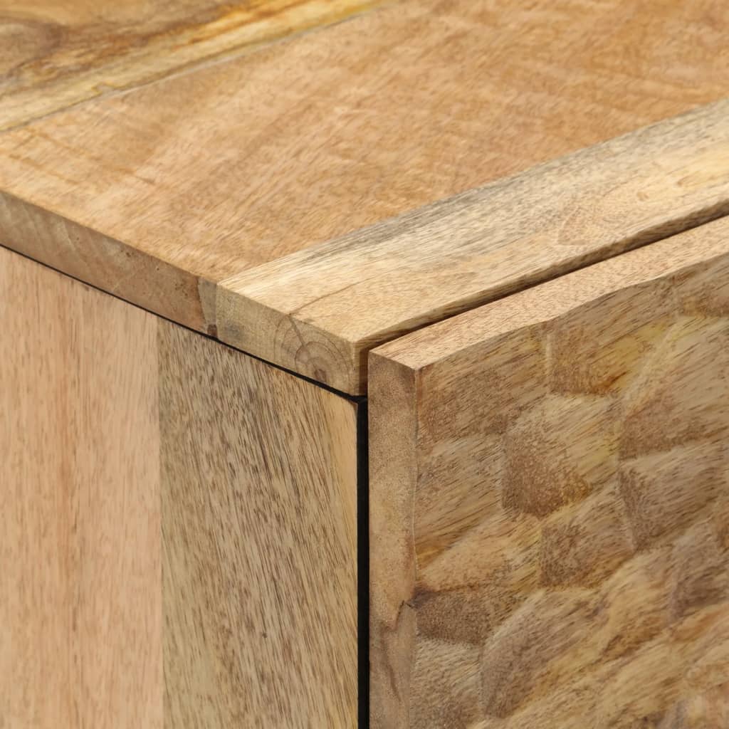 vidaXL Side Cabinet 60x33x75 cm Solid Wood Mango