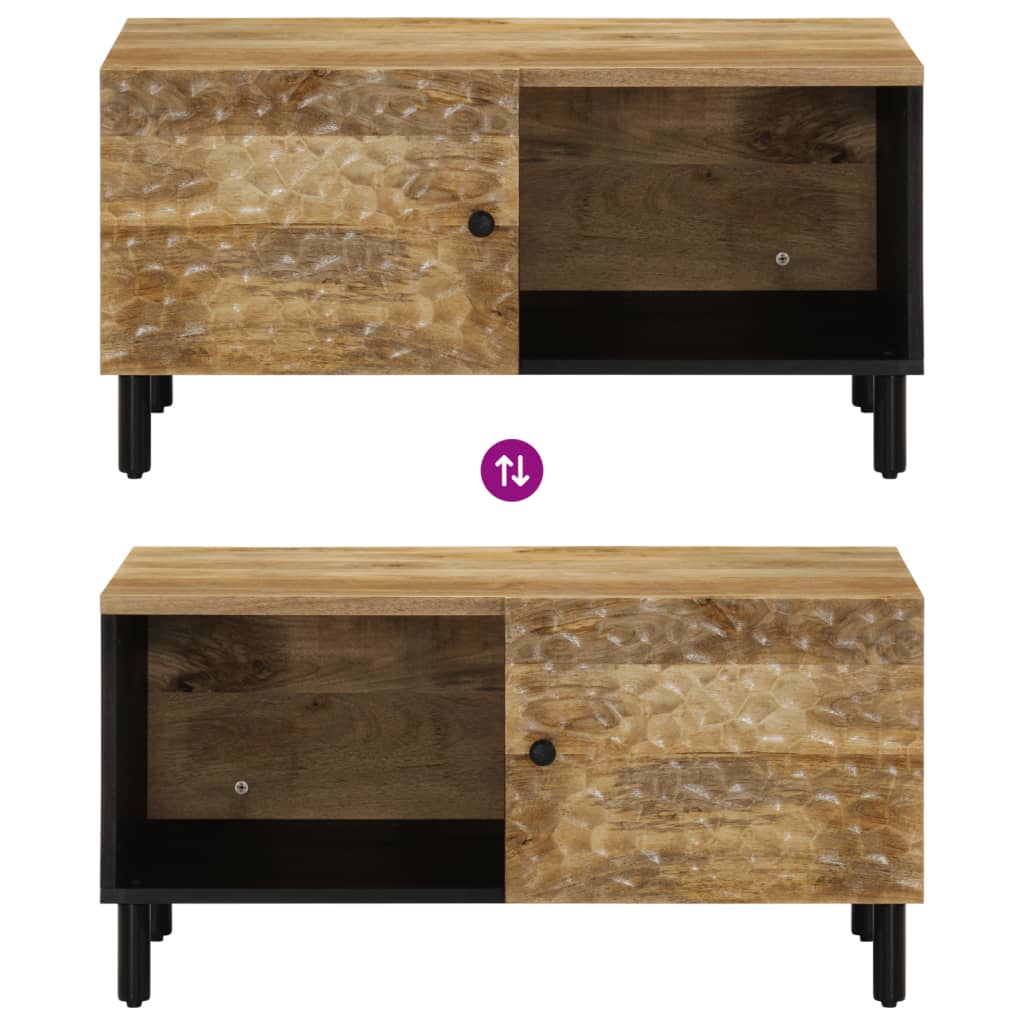 vidaXL Coffee Table 80x50x40 cm Solid Wood Mango