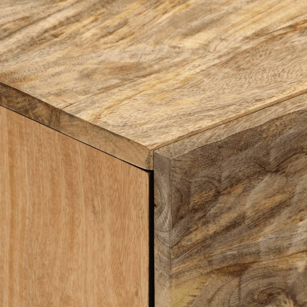 vidaXL Bedside Cabinet 50x33x60 cm Solid Wood Mango