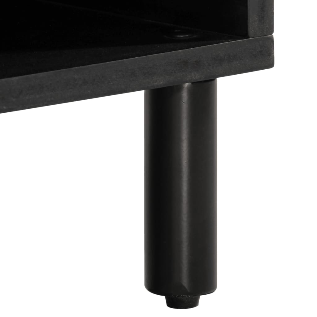 vidaXL TV Cabinet 100x33x46 cm Solid Wood Mango