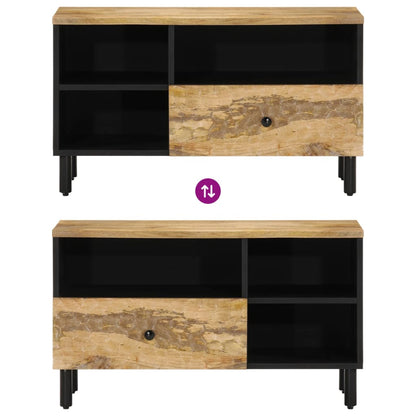 vidaXL TV Cabinet 80x33x46 cm Solid Wood Mango